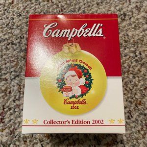 2002 Campbell's Soup Christmas Ornament